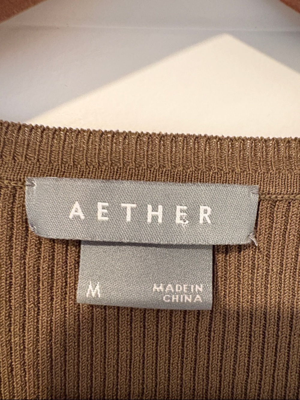 Aether Ribbed Long-Sleeve Crewneck sweater - Picture 2 of 4